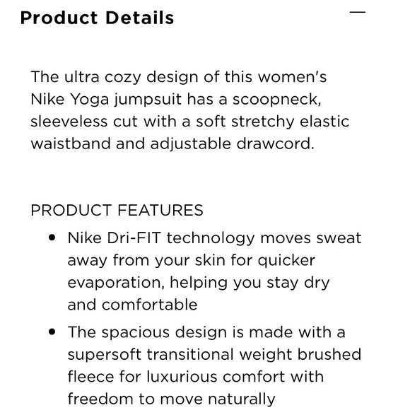 Nike Jumpsuit - Picture 4 of 5